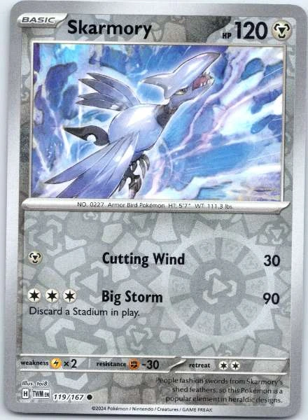 Skarmory - Twilight Masquerade #119/167