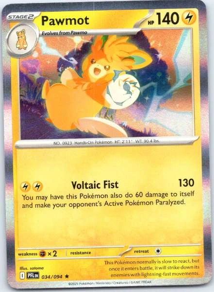 Pawmot - Phantasmal Flames #034/094