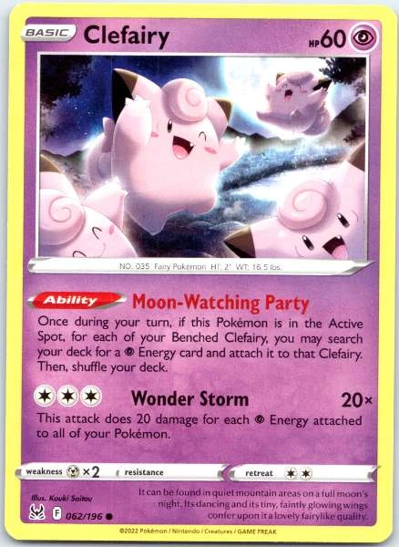 Clefairy - Lost Origin #062/196