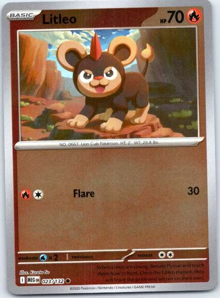 Litleo - Mega Evolution #023/132