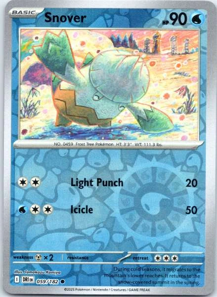 Snover - Destined Rivals #059/182