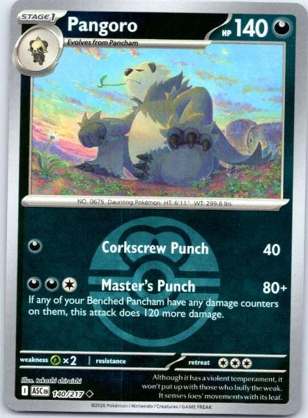 Pangoro - Ascended Heroes #140/217
