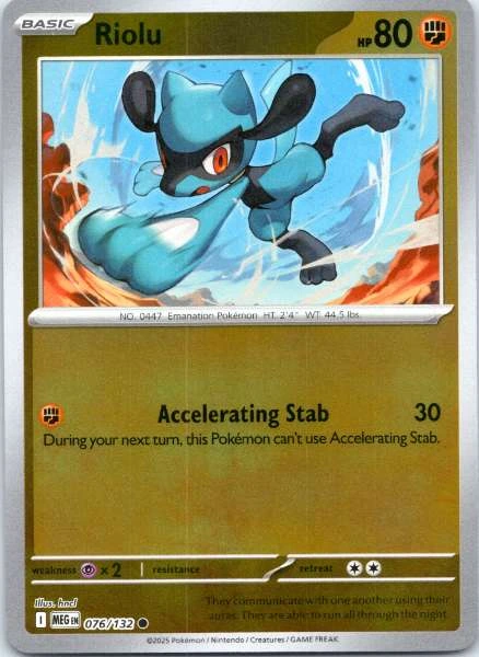 Riolu - Mega Evolution #076/132