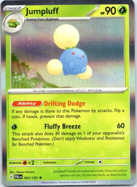 Jumpluff - Paldea Evolved #003/193