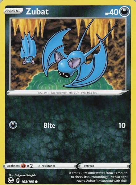 Zubat - Silver Tempest #103/195