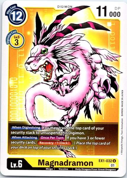 Magnadramon - Classic Collection #EX1-032