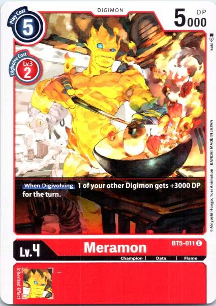 Meramon - Battle of Omni #BT5-011