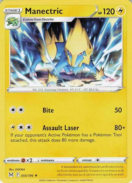 Manectric - Lost Origin #055/196