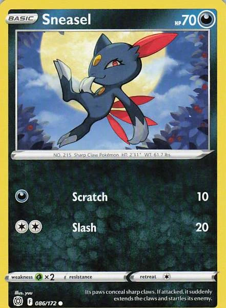 Sneasel - Brilliant Stars #086/172
