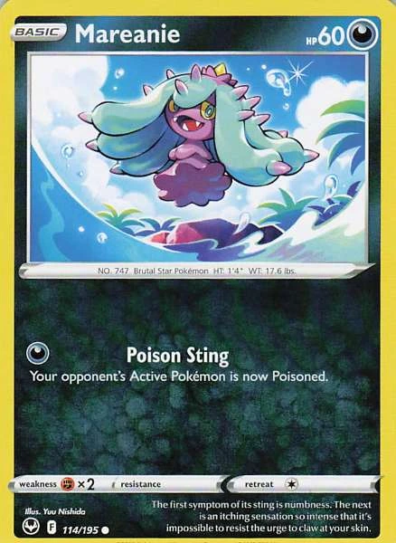 Mareanie - Silver Tempest #114/195