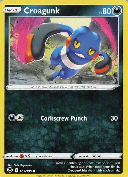 Croagunk - Silver Tempest #109/195
