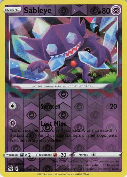 Sableye - Lost Origin #070/196