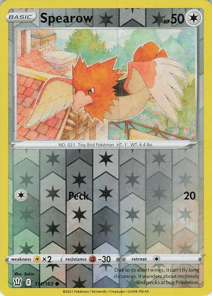 Spearow - Battle Styles #114/163