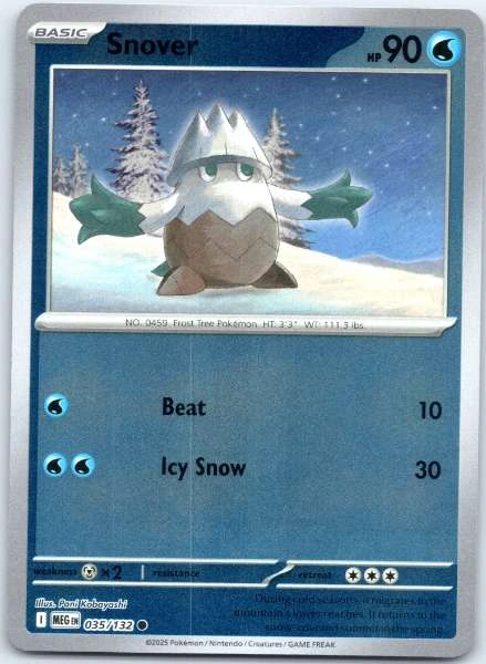 Snover - Mega Evolution #035/132