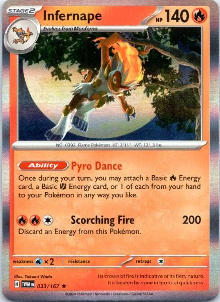 Infernape - Twilight Masquerade #033/167