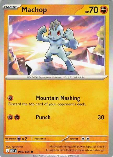 Machop - 151 #066/165