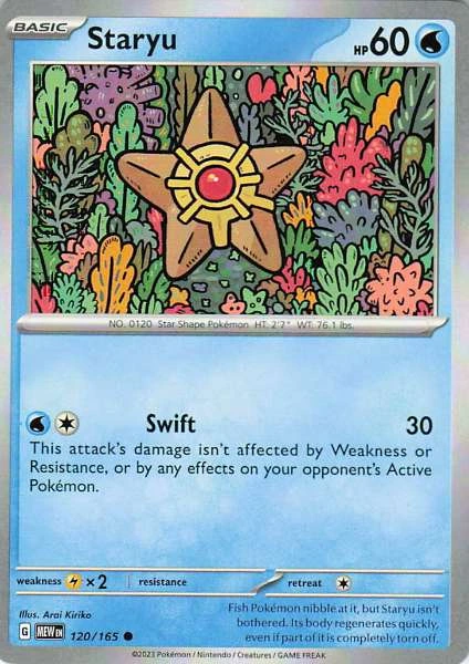 Staryu - 151 #120/165