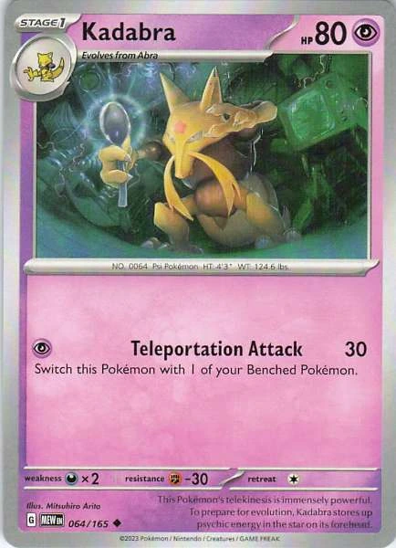 Kadabra - 151 #064/165