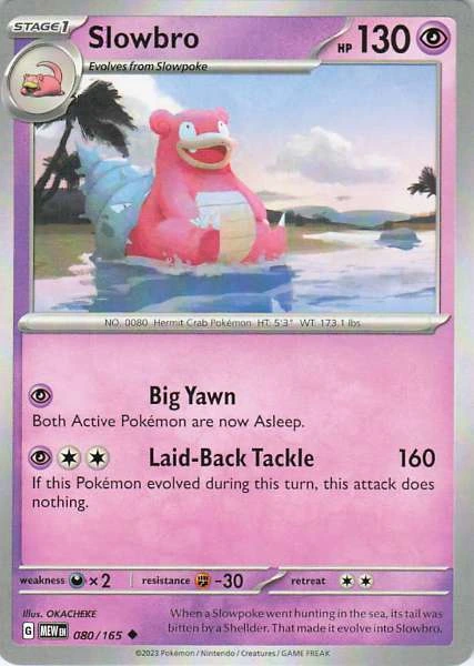 Slowbro - 151 #080/165
