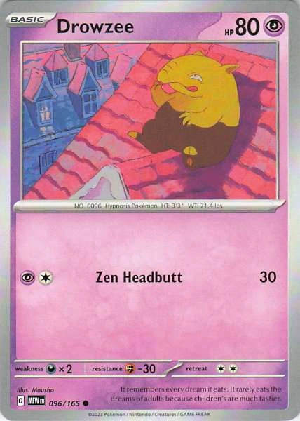 Drowzee - 151 #096/165