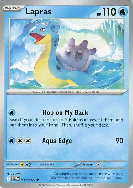 Lapras - 151 #131/165