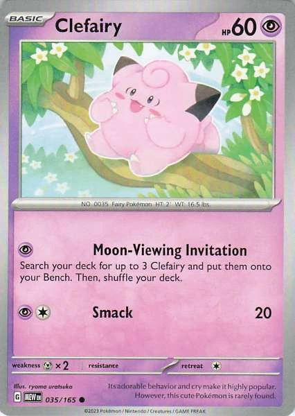 Clefairy - Scarlet & Violet 151 #035/165