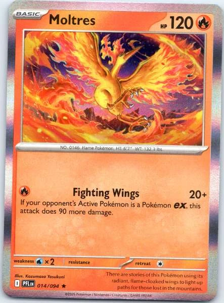 Moltres - Phantasmal Flames #014/094