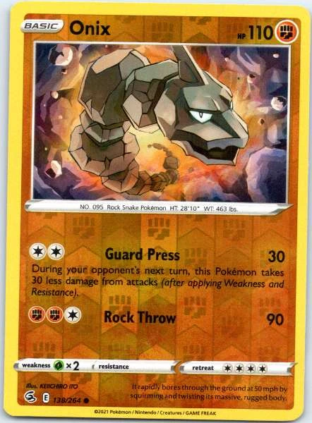 Onix - Fusion Strike #138/264