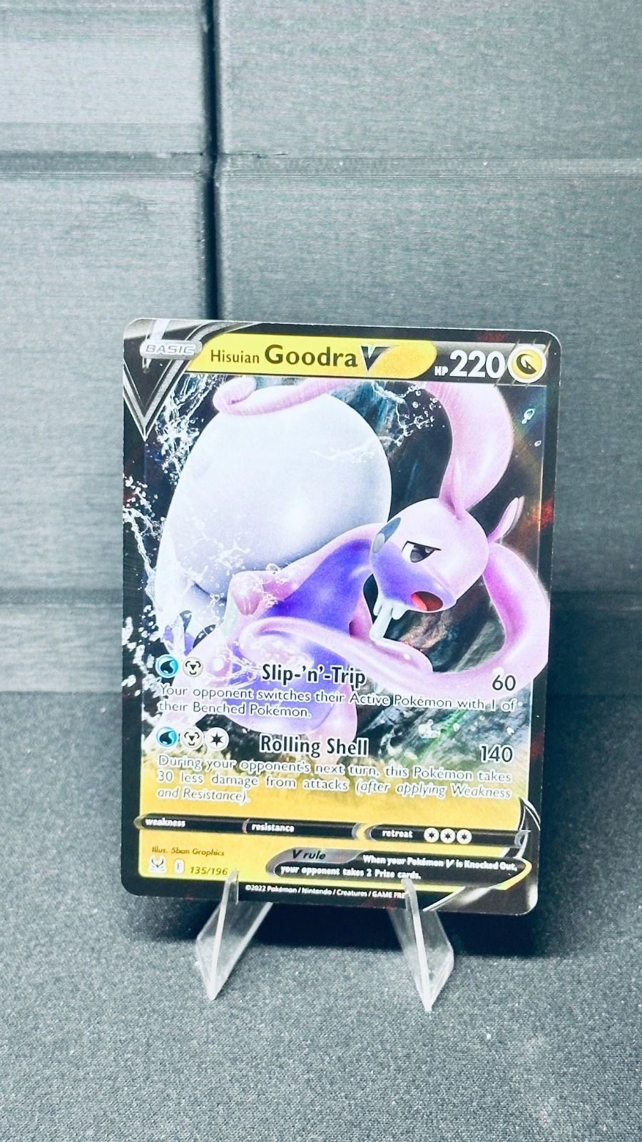 Hisuian Goodra V - Lost Origin
