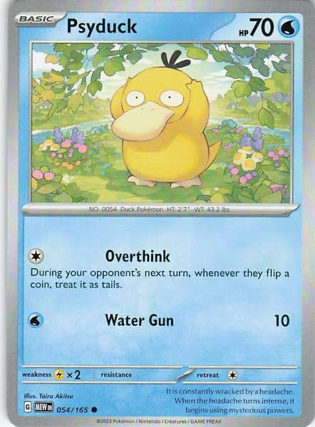 Psyduck - Scarlet & Violet 151 #054/165