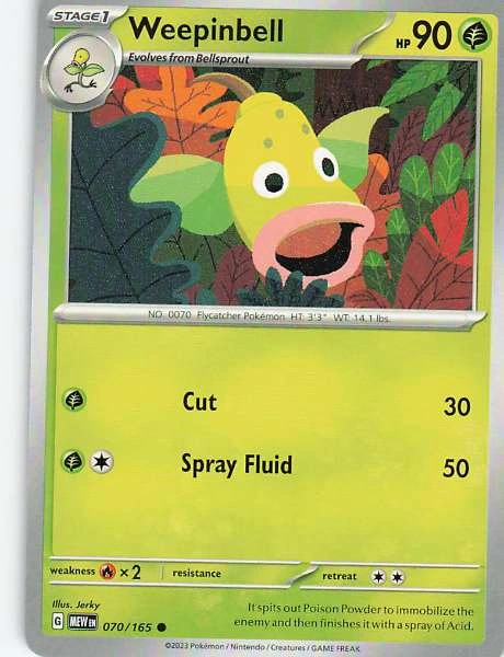 Weepinbell - 151 #070/165