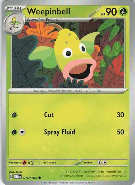 Weepinbell - 151 #070/165