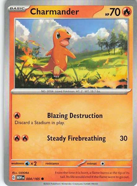 Charmander - 151 #004/165
