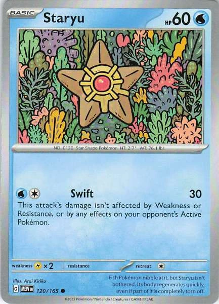 Staryu - 151 #120/165