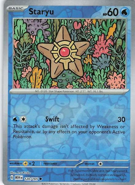 Staryu - 151 #120/165