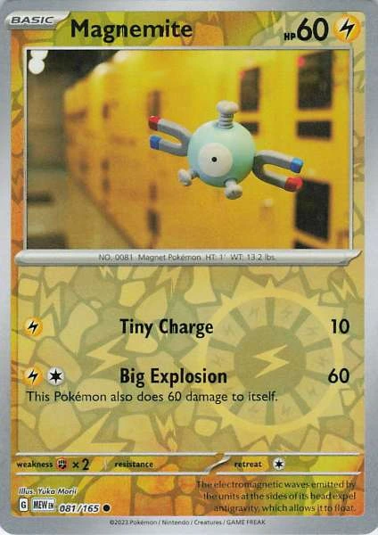 Magnemite - 151 #081/165