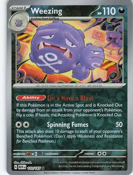 Weezing - 151 #110/165