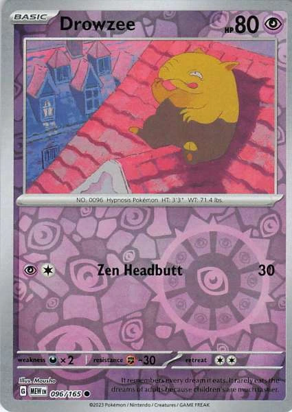 Drowzee - 151 #096/165