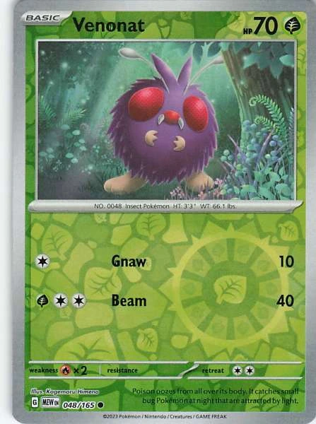Venonat - 151 #048/165