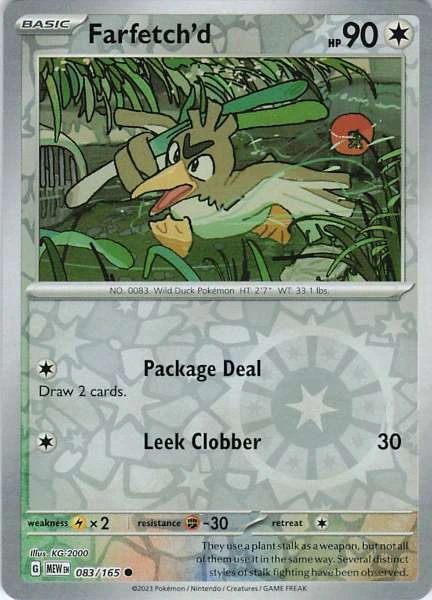 Farfetch'd - 151 #083/165