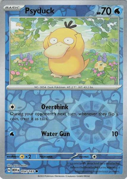 Psyduck - Scarlet & Violet 151 #054/165
