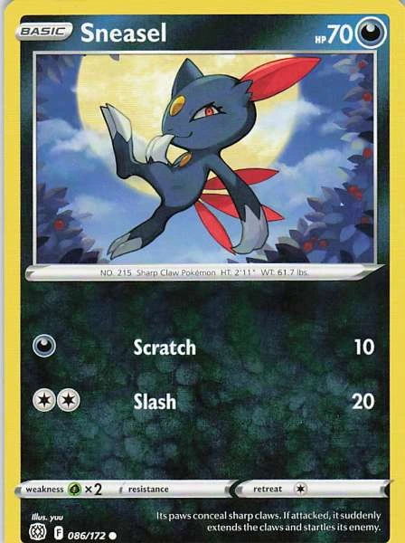 Sneasel - Brilliant Stars #086/172