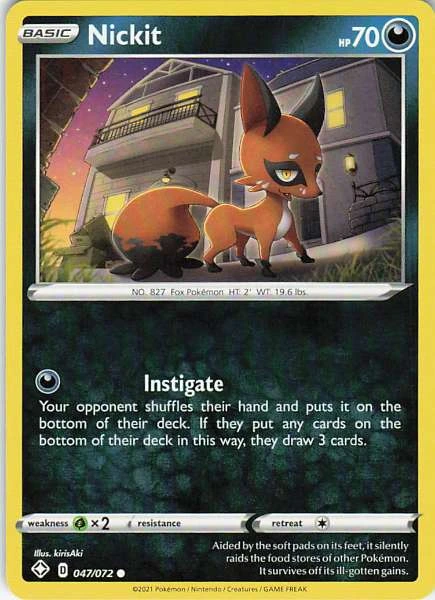 Nickit - Shining Fates #047/072
