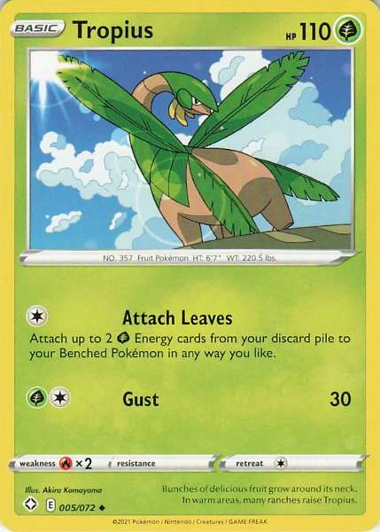 Tropius - Shining Fates #005/072