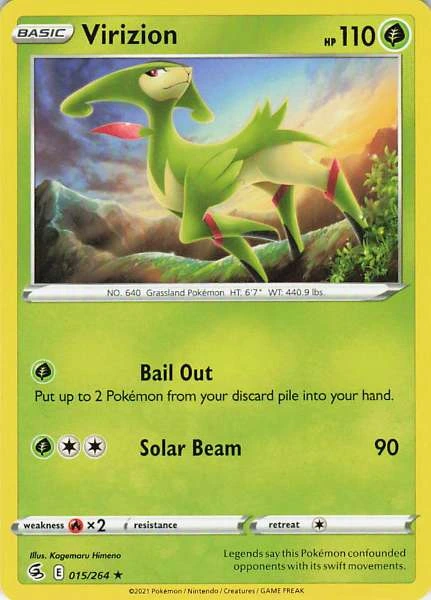 Virizion - Fusion Strike #015/264