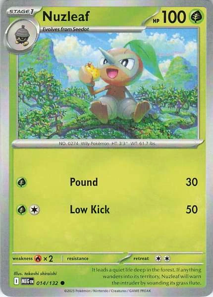 Nuzleaf - Mega Evolution #014/132
