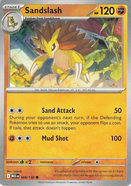 Sandslash - Mega Evolution #069/132