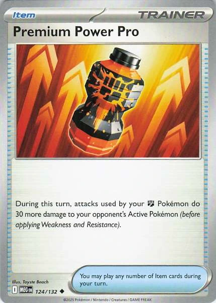 Premium Power Pro - Mega Evolution #124/132