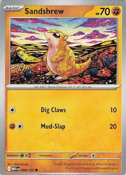Sandshrew - Mega Evolution #068/132