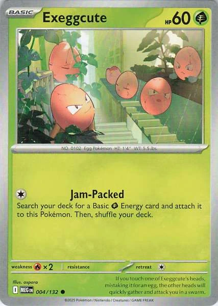 Exeggcute - Mega Evolution #004/132
